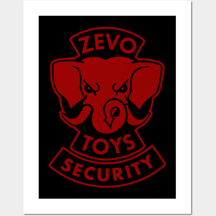 Zevo Toys Security Posters and Art